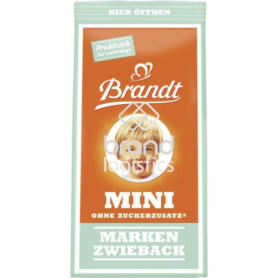 Brandt Mini Markenzwieback ohne Zuckerzusatz 90 g