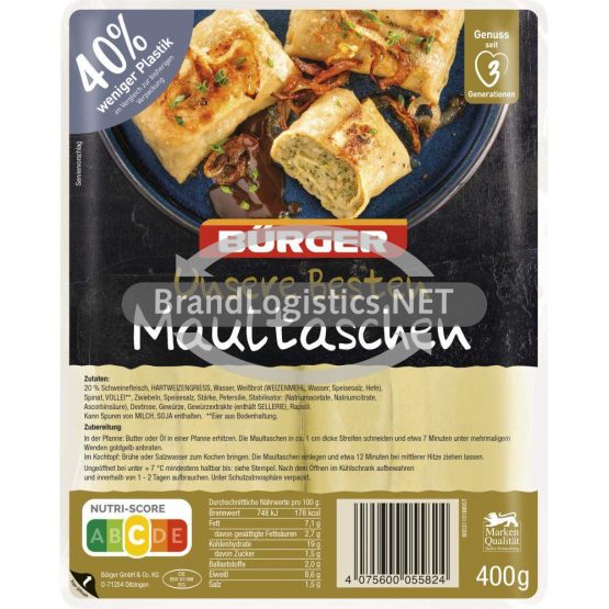 Bürger Unsere Besten Maultaschen 400 g