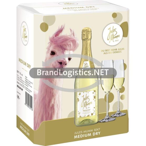 Jules Mumm Medium Dry Karton 11% vol. 6x0,75 l