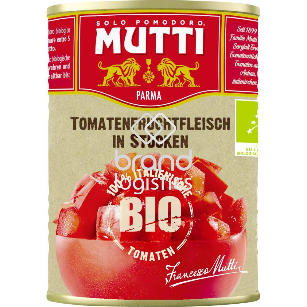 MUTTI Bio 'Polpa Pezzi' Tomatenfruchtfleisch in Stücken 400 g