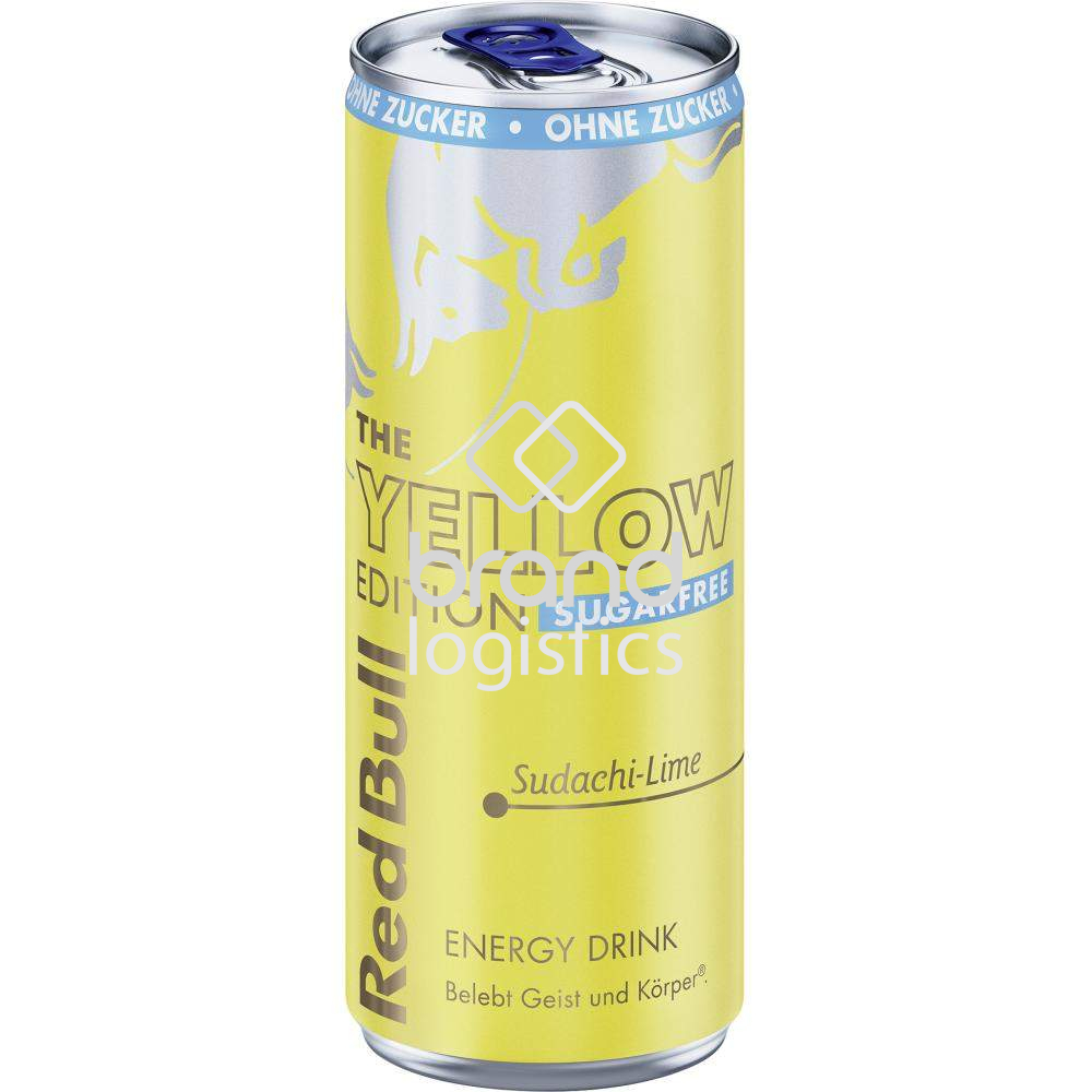 90486906-Red Bull Energy Drink Yellow Edition, Sugarfree, Sudachi-Lime, 250 ml EINWEG