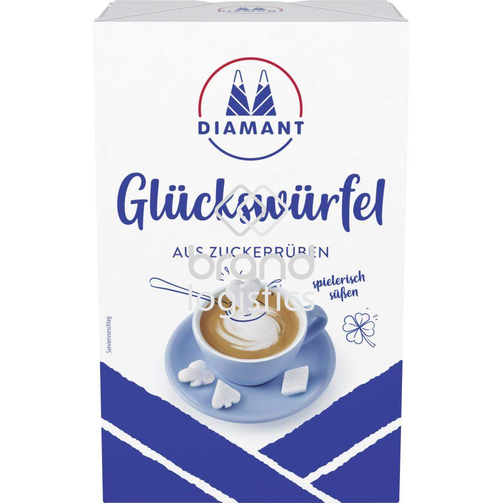 Diamant Glückswürfel 500 g